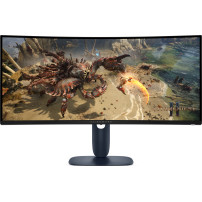 Alienware 34 Gaming Monitor AW3425DWM - Monitor a LED - gaming - curvato - 34" - 3440 x 1440 UWQHD @ 180 Hz - VA - 400 cd/m² - 3