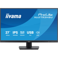 iiyama ProLite XU2793HSU-B7 - Monitor a LED - 27" - 1920 x 1080 Full HD (1080p) @ 75 Hz - IPS - 300 cd/m² - 1300:1 - 1 ms - HDMI