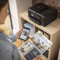 Brother DCP-J1360DW - Stampante multifunzione - colore - ink-jet - A4/Legal (supporti) - 150 fogli - USB 2.0, Wi-Fi(n)