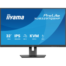 iiyama ProLite XUB3297QSNP-B1 - Monitor a LED - 32" (31.5" visualizzabile) - 2560 x 1440 QHD @ 100 Hz - IPS - 350 cd/m² - 1000:1