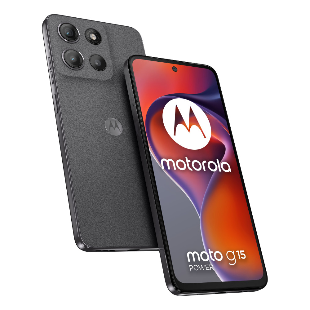 MOTOROLA MOTO G15 POWER DUAL SIM 6.72" OCTA CORE 512GB RAM 8GB 4G LTE ITALIA GRAVITY GREY