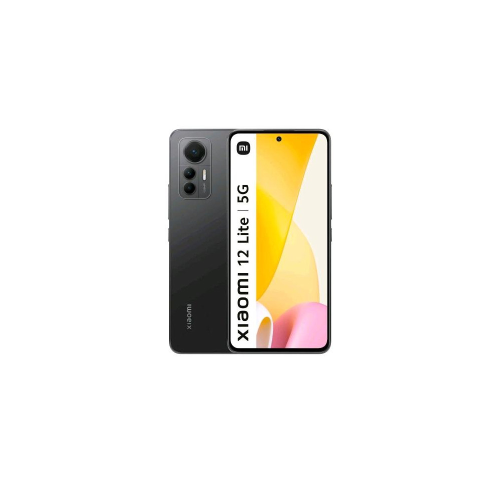 XIAOMI 12 LITE 5G DUAL SIM 6.55" OCTA CORE 128GB RAM 8GB 5G ITALIA BLACK