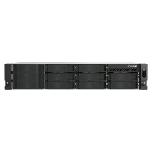 QNAP TS-855EU-RP NAS Armadio (2U) Intel Atom® C5125 8 GB DDR4 0 TB QuTS hero Nero