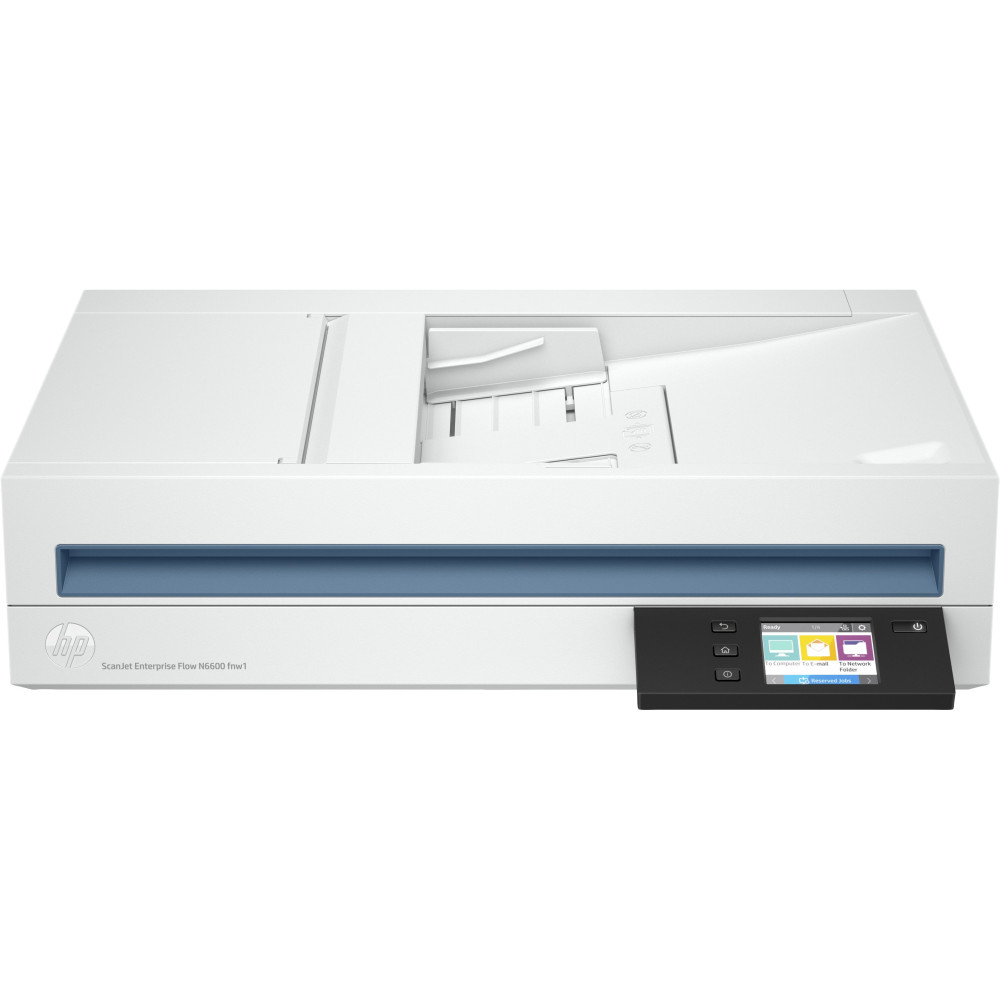 HP Scanjet Enterprise Flow N6600 fnw1 Scanner a piano e ADF 1200 x 1200 DPI A4 Bianco