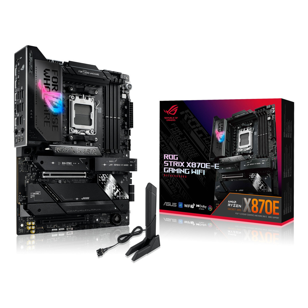 ASUS ROG STRIX X870E-E GAMING WIFI AMD X870E Socket AM5 ATX