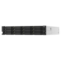 QNAP TS-H1887XU-RP NAS Armadio (2U) Intel Xeon E E-2336 32 GB DDR4 0 TB QuTS hero Nero, Bianco