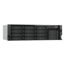 QNAP TS-H1655XEU-RP Server di archiviazione Armadio (3U) Intel Atom® C5125 8 GB DDR4 0 TB QuTS hero Nero, Grigio