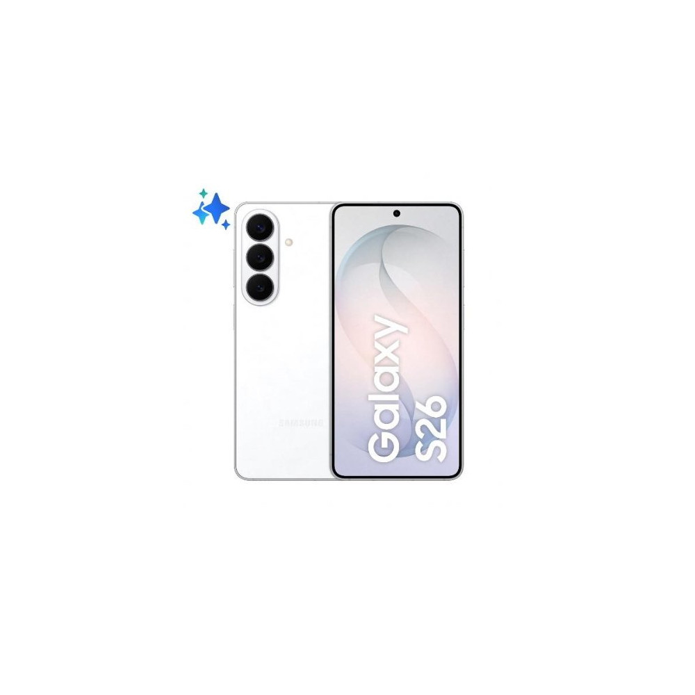 SAMSUNG S942 GALAXY S26 AI 5G DUAL SIM 6.3" OCTA CORE 512GB RAM 12GB 5G WIND3 WHITE