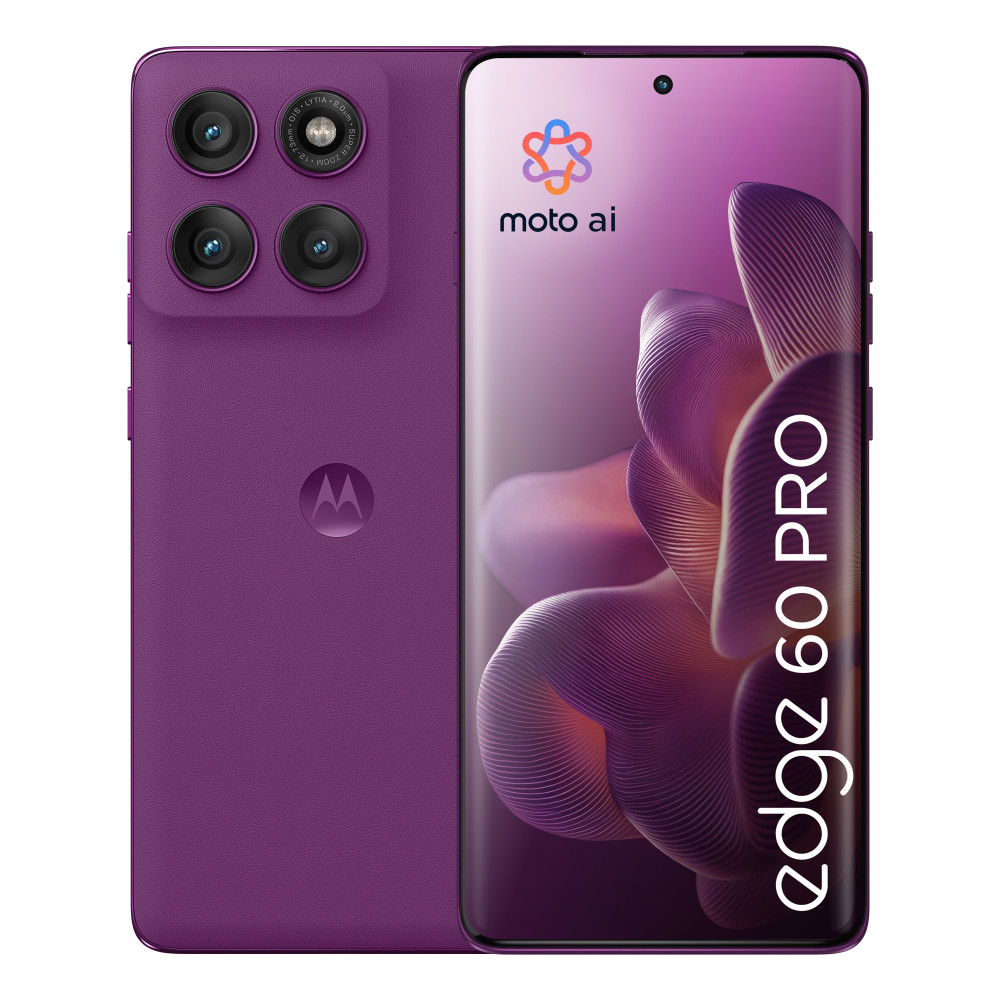MOTOROLA MOTO EDGE 60 PRO AI 5G DUAL SIM 6.67" OCTA CORE 512GB RAM 12GB 5G ITALIA SPARKLING GRAPE