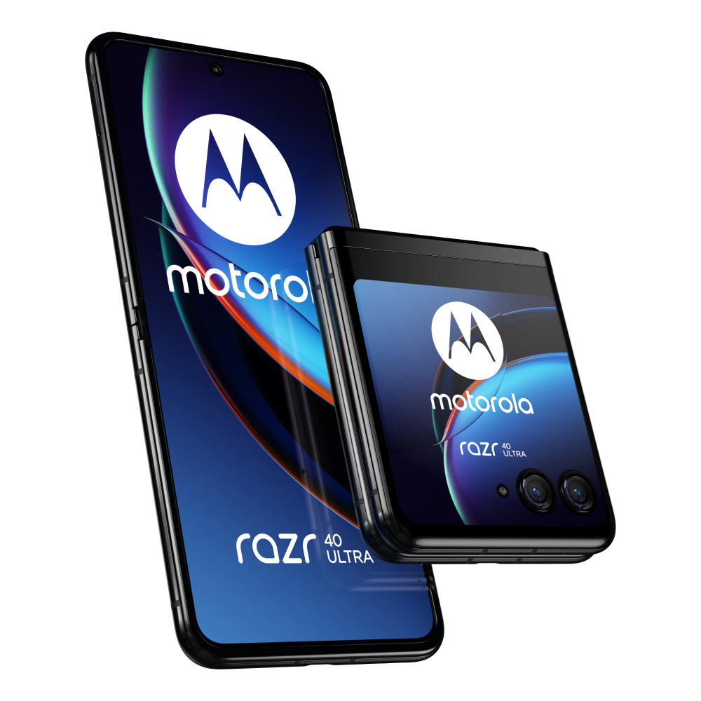 MOTOROLA RAZR 40 ULTRA 5G DUAL SIM 6.9" + 3.6" OCTA CORE 256GB RAM 8GB 5G ITALIA INFINITY BLACK