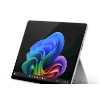 MICROSOFT SURFACE PRO 11 COPILOT+ 13" OLED TOUCH SCREEN SNAPDRAGON X1P-64-100 RAM 16GB SSD 512GB-WI-FI 7-WIN 11 HOME PLATINO (EP