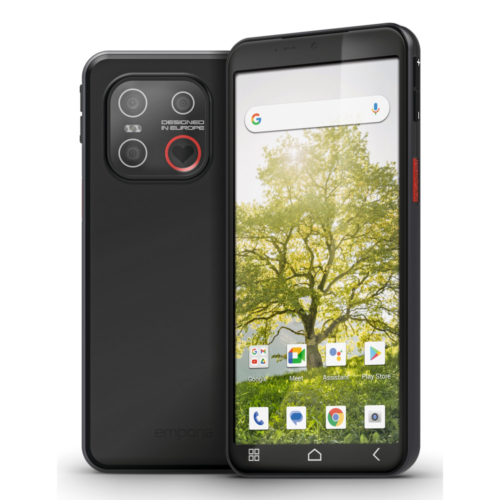 EMPORIA SMART.ME7 EASY SMARTPHONE 5.45" 128GB RAM 6GB 4G LTE BATTERIA 3500mAh NERO