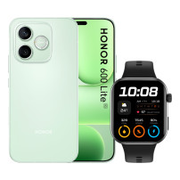 HONOR 600 LITE 5G DUAL SIM 6.6" OCTA CORE 256GB RAM 8GB 5G ITALIA SPROUT GREEN + WATCH 2i SMARWATCH BLACK