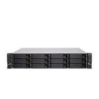 QNAP TS-H1886XU-RP-R2 NAS Armadio (3U) Intel® Xeon® D D-1622 16 GB DDR4 0 TB QuTS hero Nero, Grigio