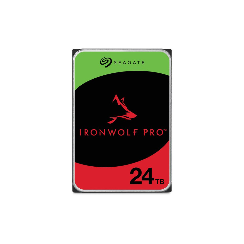 Seagate IronWolf Pro ST24000NT002 disco rigido interno 24 TB 7200 Giri/min 512 MB 3.5" Serial ATA III