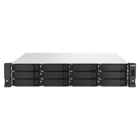 QNAP TS-H1887XU-RP NAS Armadio (2U) Intel Xeon E E-2336 32 GB DDR4 0 TB QuTS hero Nero, Bianco