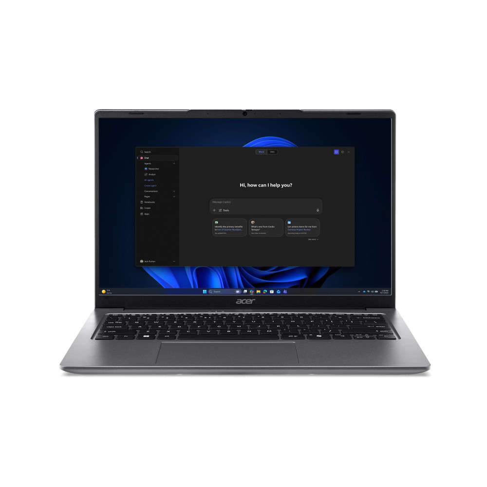 ACER EXTENSA 14 EXO14-72-592H 14" WUXGA INTEL CORE ULTRA 5 125H RAM 16GB-SSD 512GB NVMe-INTEL ARC GRAPHICS-WI-FI 6 + GIGABIT LAN