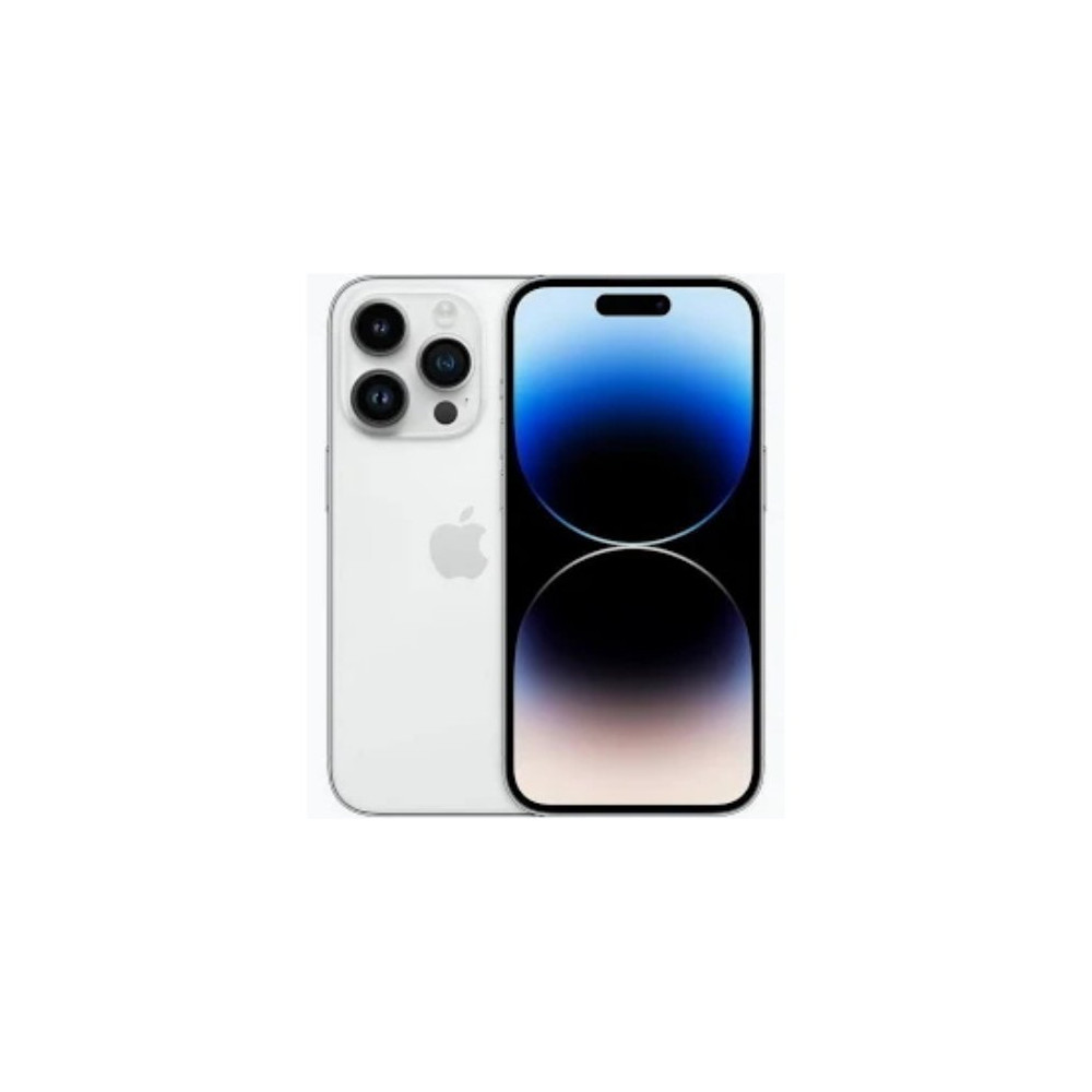 APPLE iPHONE 14 PRO 256GB ARGENTO RICONDIZIONATO GRADO A CON CARICABATTERIE E CAVO 1 ANNO DI GARANZIA