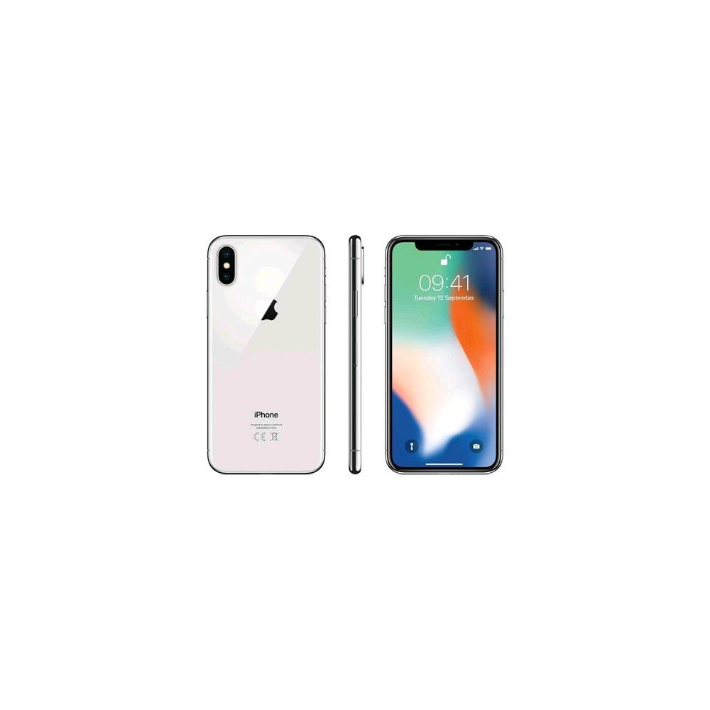 APPLE iPHONE X 5.8" 256GB UK SPINA INGLESE EUROPA ARGENTO