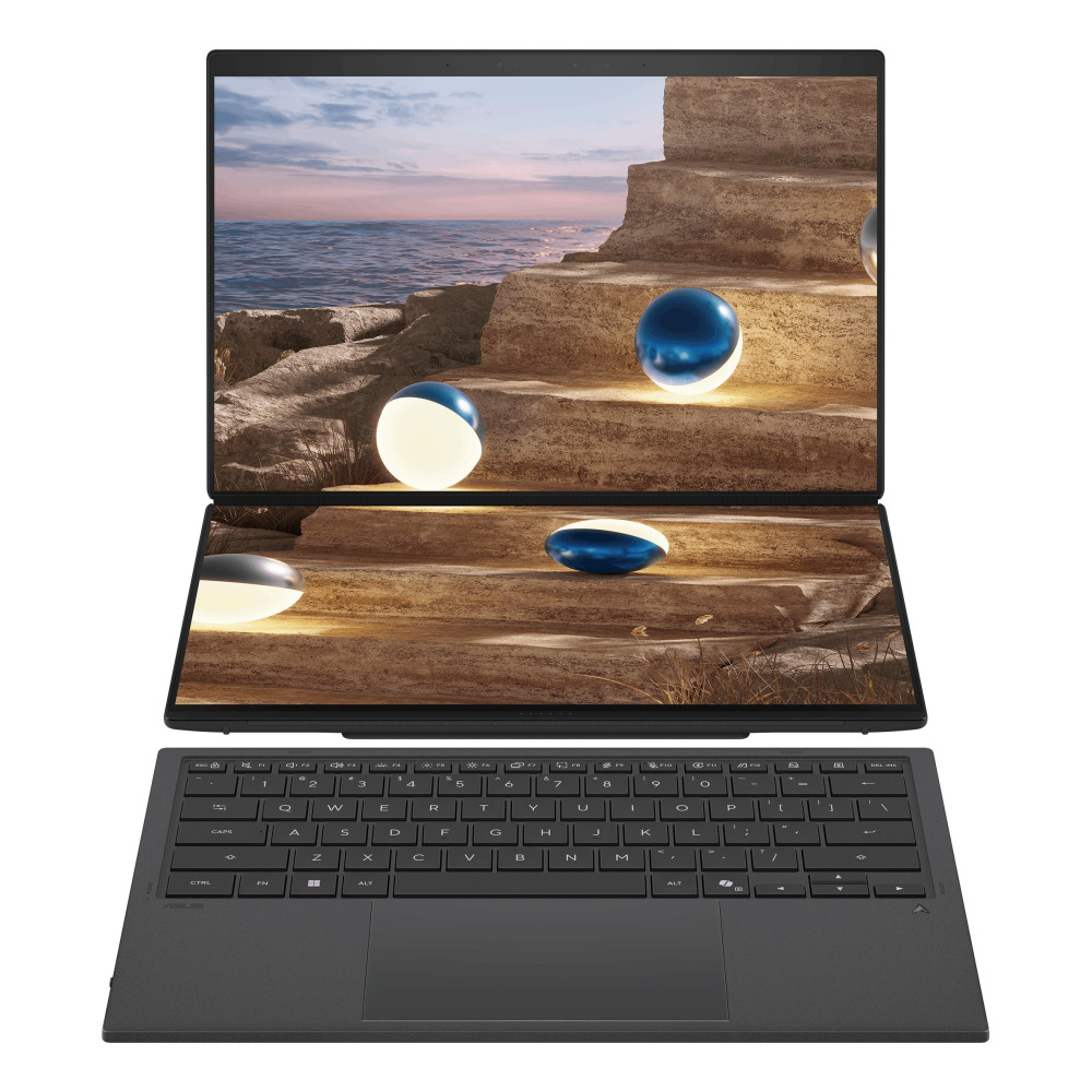 ASUS ZENBOOK DUO UX8407AA-SN101W Copilot+ PC 14" OLED 3K TOUCH SCREEN INTEL CORE ULTRA 9 386H RAM 32GB-SSD 1TB NVMe-INTEL GRAPHI