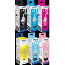 Epson 673 Multipack nero / ciano / magenta / giallo / ciano (chiaro) / magenta (chiaro) (T673 MCVP)