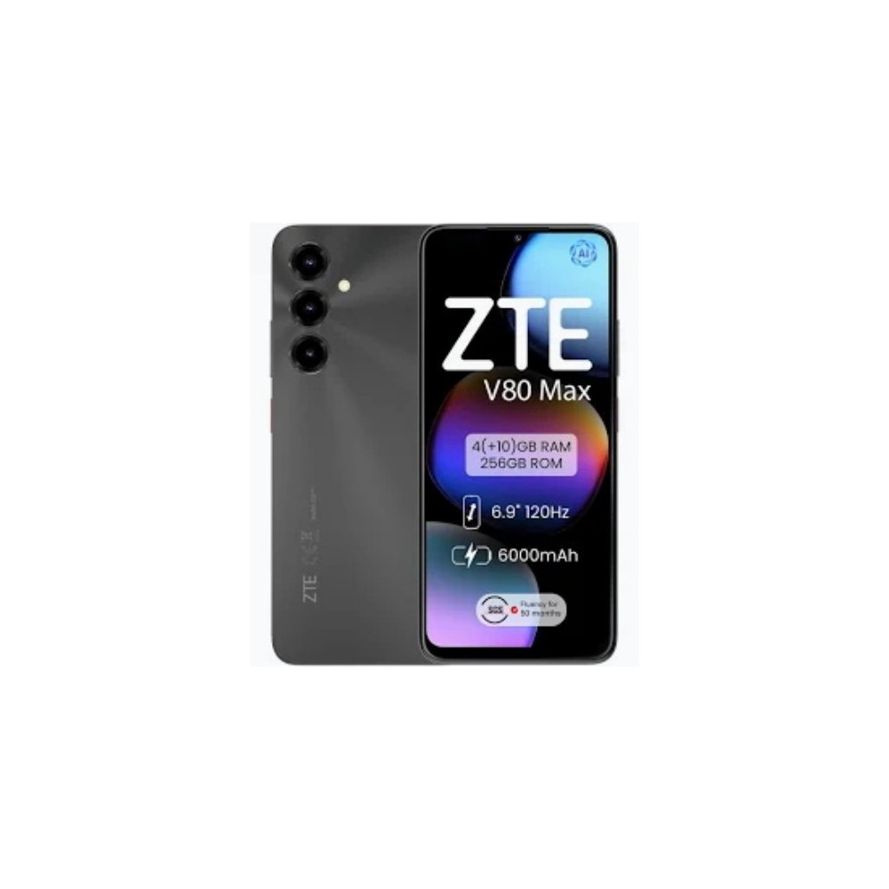 ZTE BLADE V80 MAX DUAL SIM 6.9" OCTA CORE 256GB RAM 4GB 4G LTE EUROPA STELLAR BLACK