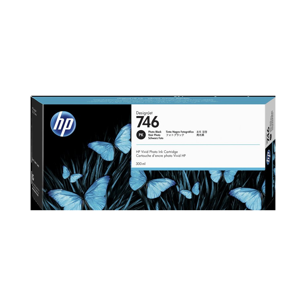 HP 746 Nero (Foto) Cartuccia d'inchiostro (P2V82A)