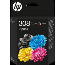HP 308 Multipack nero / differenti colori (6L6S6UE)