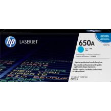 HP 650A ciano toner (CE271A)