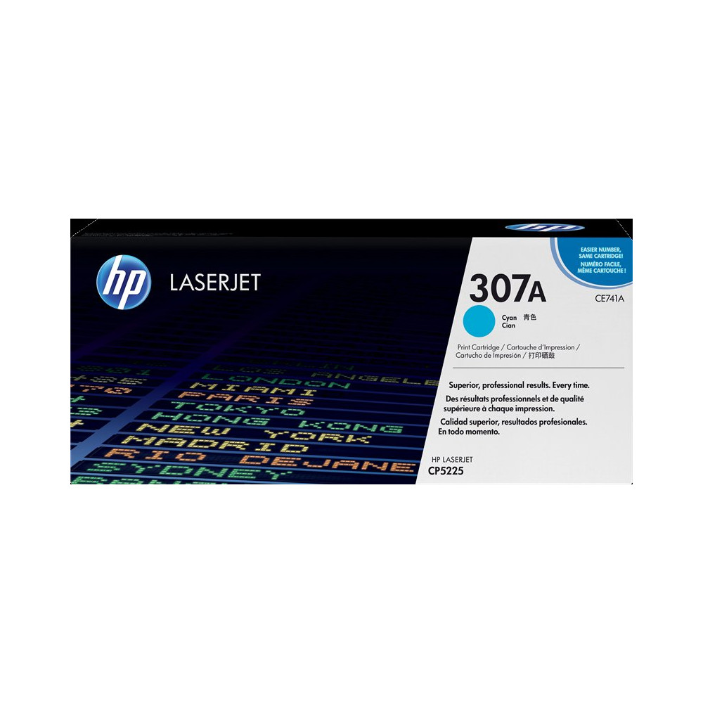 HP 307A ciano toner (CE741A)