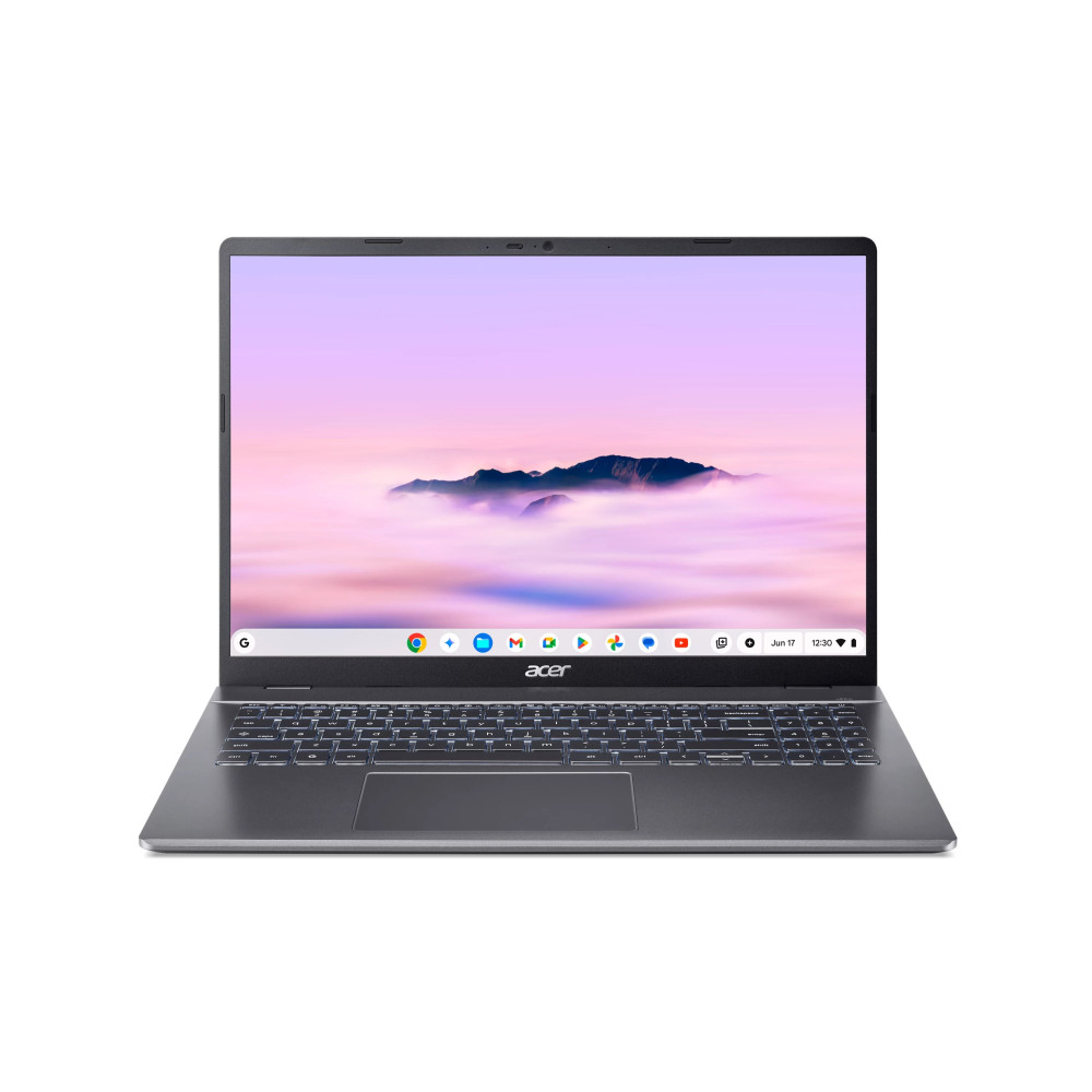ACER CHROMEBOOK PLUS 516 CB516-1H-57Q5 16" WUXGA INTEL CORE 5 120U RAM 8GB-SSD 256GB NVMe-INTEL GRAPHICS-WI-FI 6E-Chrome OS GRIG