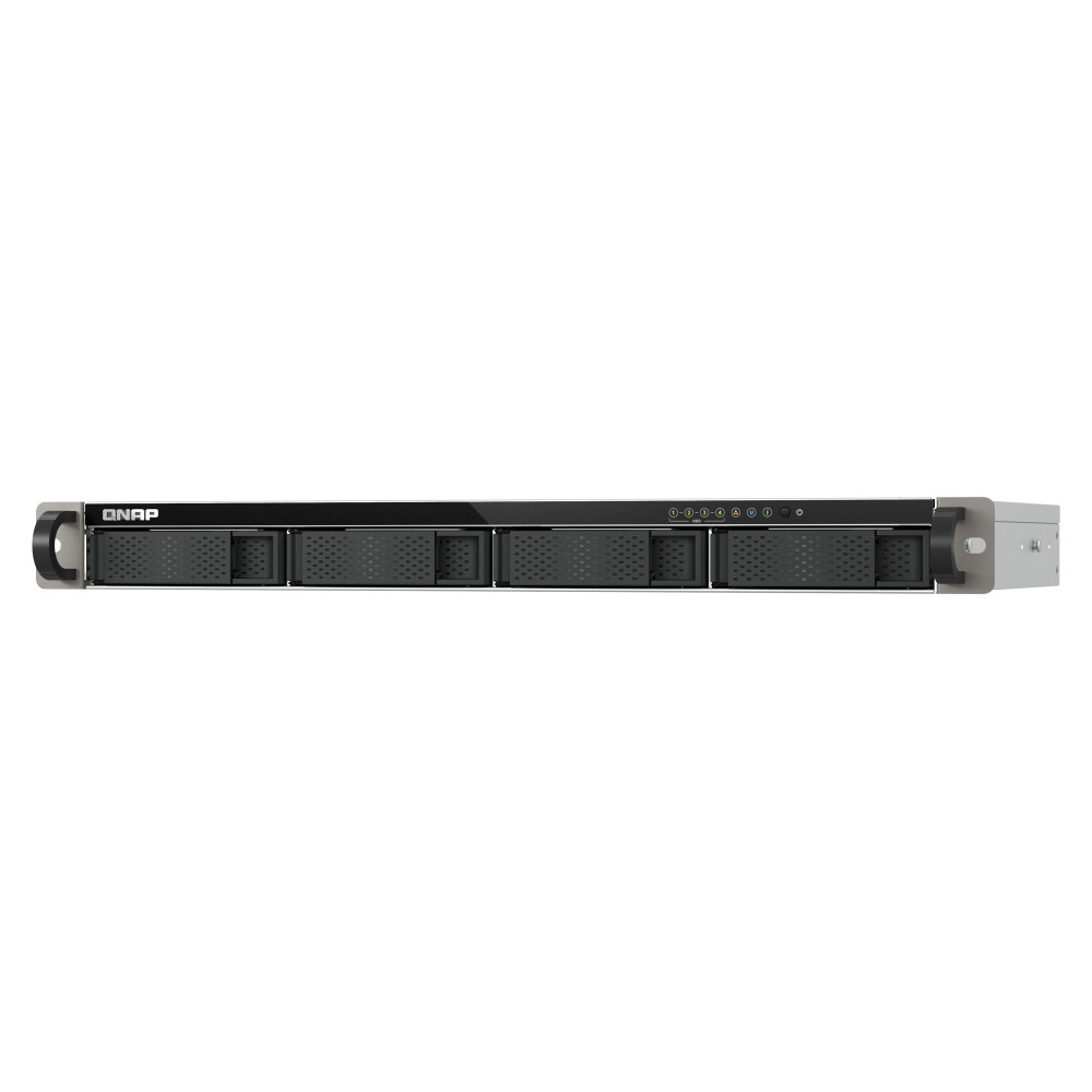 QNAP TS-432XeU NAS Rack (1U) 4 GB DDR4 0 TB QNAP QTS Nero, Grigio