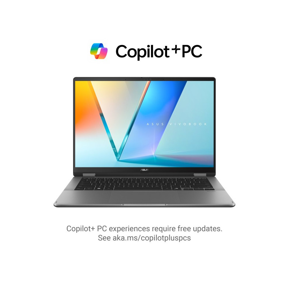 ASUS NB 14" TOUCH VIVOBOOK FLIP ULTRA 5 226V 16GB 512GB SSD Copilot PC Convertibile Oled + Stylus WI ASUS NB 14" TOUCH VIVOBOOK FLIP ULTRA 5 226V 16GB 512GB SSD Copilot PC Convertibile Oled + Stylus WI