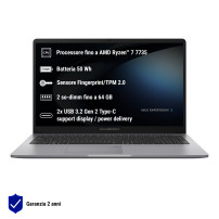 ASUS NB 15,6" ExpertBook PM1 R5-7535HS 8GB 512GB SSD FREEDOS