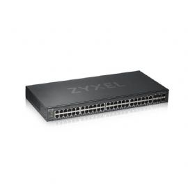 Zyxel Switch 50-Port Gigabit 44-Port Ethernet, 4-Port Combo, 2-Port SFP Smart Managed 26dBA - GS1920-48V2-EU0101F