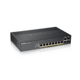 Zyxel Switch 8-Port Gigabit 8-Port Ethernet, 2-Port Combo Smart Managed 0dBA - GS1920-8HPV2-EU0101F