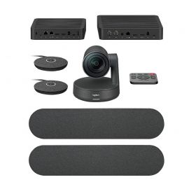Logitech Rally Plus Hochwertiges Ultra-HD ConferenceCam System mit automatischer Kamerasteuerung - 960-001224