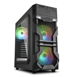 Sharkoon PC Gehäuse VG7-W RGB ATX schwarz - 4044951026869