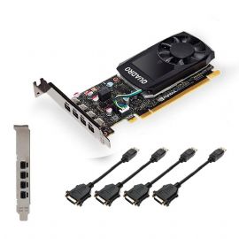 PNY Quadro P1000 DVI V2 4GB GDDR5 4x mini DP - VCQP1000DVIV2-PB - Retail - VCQP1000DVIV2-PB